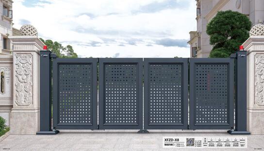 萬(wàn)科金域廣場(chǎng)選用財(cái)門懸浮折疊門